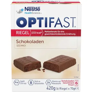 Optifast Mahlzeitersatz Riegel Schokolade 6 x 70 g