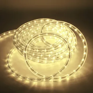 kefflum 12Meter LED Lichterschlauch Außen,Led Schlauch, Lichterkette Licht Leiste 432 LEDs Wasserfest Schlauch Innen und Außen für Weihnachten,Zaun,Dach,Dekoration Beleuchtung IP65 Warmweiß