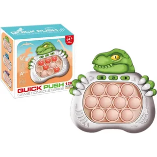 Gra Sensoryczna Dinozaur Pop It Na Baterie wiata Dwiki Zielony