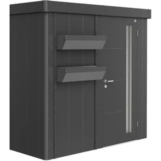 Biohort FloraBoard für Gerätehaus Neo 84 x 205 cm Dunkelgrau