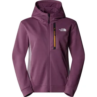 The North Face Damen Mountain Fz Fleece Jacke, Midnight Mauve/Purple C, XL