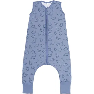 Fillikid Babyschlafsack "mit Beinen, TOG 0,5" für den Sommer und Raumtemperatur über 24, dino