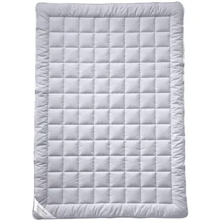 billerbeck Bettdecke S20 Superlight - Sommerdecke – 155 x 220 cm – leichte Sommerdecke – AIRFILL® - Hohlfaser, 100 % Polyester, Weiß