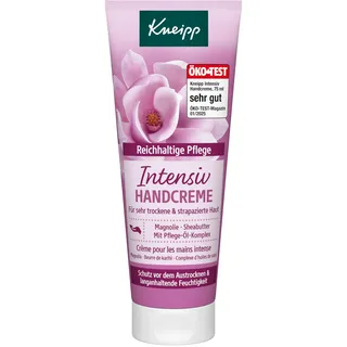 Kneipp Intensiv-Handcreme - Magnolie Sheabutter - Für sehr trockene & strapazierte Haut - 75 ml