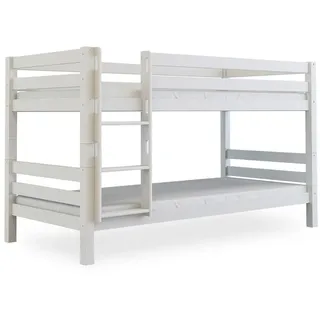 Betten-ABC Hochbett Maja weiß