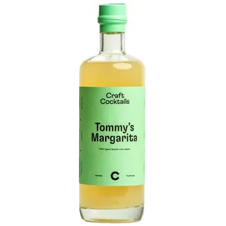 Craft Cocktails Tommy’s Margarita 500 ml | Servierfertiger Premium-Cocktail | 14,9% Vol. | Hergestellt in Irland