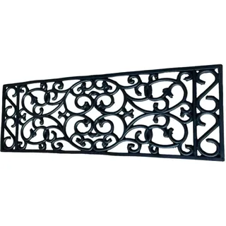 Jet-Line Stufenmatte Scala aus Gummi Wetterfest Rutschhemmend 25 x 75 cm
