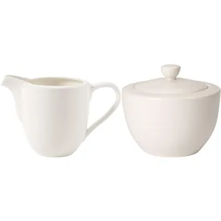Villeroy & Boch Milch- und Zuckerset "Milch & Zucker Set For Me 2er Set weiß", weiß,