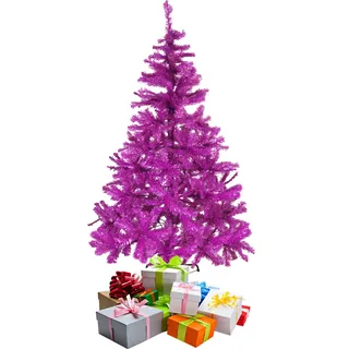Weihnachtsbaum 120 cm inkl Ständer Lila / Pink - Lila