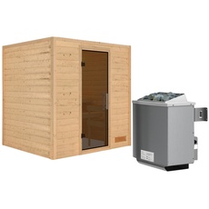 Bild von Sauna Anja inkl. 9 kW Saunaofen mit Steuerung