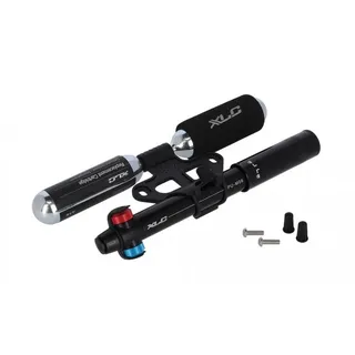 XLC MTB CO2-Mini-Kombipumpe PU-M06 - Fahrradpumpe - schwarz