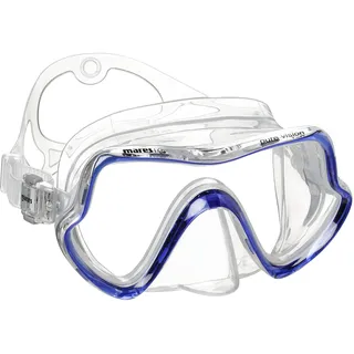 Mares Maske Aquazone Pure Vision, Maske Erwachsene - Unisex, Blau Trasparent