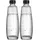 Duo Glasflaschen 2 x 1 l