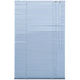 Aluminium-Jalousie 90 x 220 cm blau