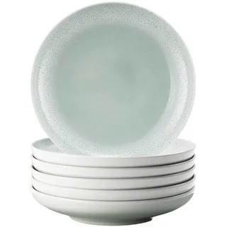SELTMANN WEIDEN Suppenteller Sento Home 21,3 cm grün/mint 6er Set