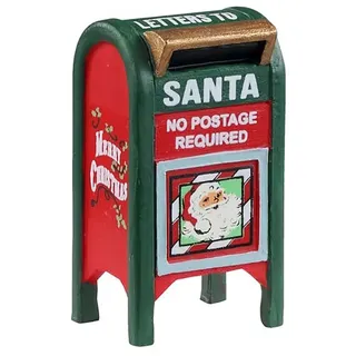 Lemax 14842 Village Zubehör: Weihnachtsbriefkasten