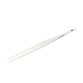 hensslers Brat- und Wendepinzette Küchenzangen 30 cm Silber