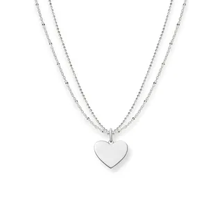 Thomas Sabo Kette mit Anhänger Herz Silber