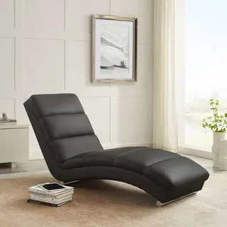 Livetastic Relaxliege , Schwarz , Textil , 60x81x171 cm , Wohnzimmer, Sessel, Relaxliegen