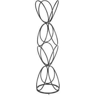 Beliani Garderobenständer Walters Schwarz