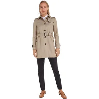 Tommy Hilfiger HERITAGE SINGLE BREASTED TRENCH Oberbekleidung Damen, Beige (MEDIUM TAUPE), 3XL