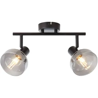 Brilliant Reflekt 2-flg. schwarz/rau glas