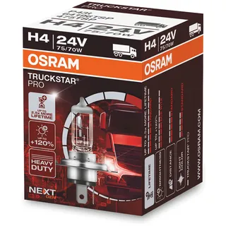 Osram 64196TSP Halogen Leuchtmittel Truckstar H4 75/70 W 24 V