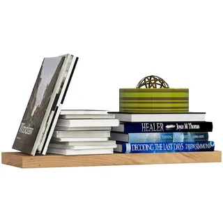 raumhirsch furniture Wandregal 60 x 3 x 20 cm Eiche Sonoma