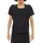 Damen Funktionelles Leicht Transparentes Mesh-dance Top Schwarz M EU