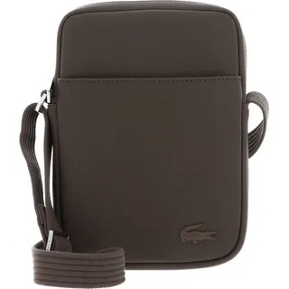 LACOSTE Umhängetasche Men's Classic Vertical Camera Bag Morel braun - Braun