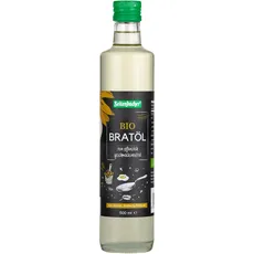 Seitenbacher Bio Brat Öl I Erstpressung I kaltgepresst I Geschmacks- und Geruchs neutral I (1x500 ml)