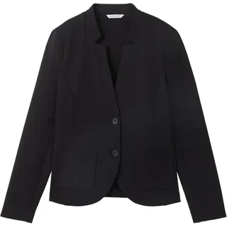 Tom Tailor 1038703 Ottoman Blazer - Deep Black, L