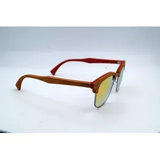 Ray Ban Clubmaster Wood RB3016 Herren-Sonnenbrille - Bunt