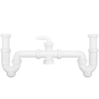 'saneaplast metalsant. 750267 – Geruchverschluss Evac gebogen 1 1/2 DB S & M