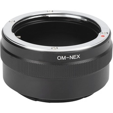 VBESTLIFE OM-NEX Objektiv-Konverter-Adapterring,für Olympus OM-Objektiv auf für Sony E-Mount-Kamera,NEX-F3/3/C3/5/5C/5D/5N/5A/5K/5T/5R/6/7/A7/A7R /A5000/A6000