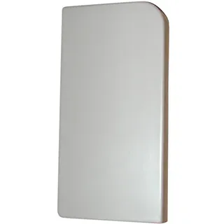 Gabotherm End piece left light grey