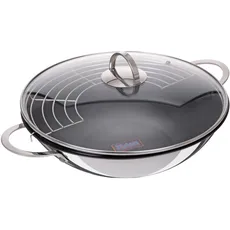 Wok-Set 32 cm mit Beschichtung, Serie Pro-Line