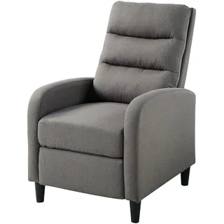 OTTO home Relaxsessel Tiago Polyester 69 x 102 x 90 cm Grau