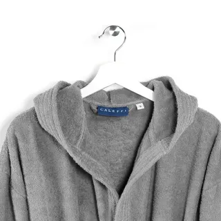 Caleffi - Minorca - Bademantel Herren - Bademantel Damen, Morgenmantel Damen – Flauschiger Damen-Morgenmantel aus Frottee und Herren-Modell aus weicher Baumwolle – ideal für Sie und Ihn