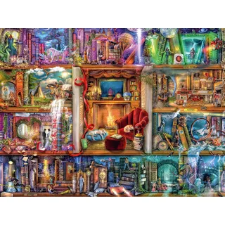 Ravensburger Puzzle Die große Bibliothek 1500 Teile Puzzle für Erwachsene