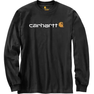 CARHARTT Core Logo T-shirt L/S schwarz, M