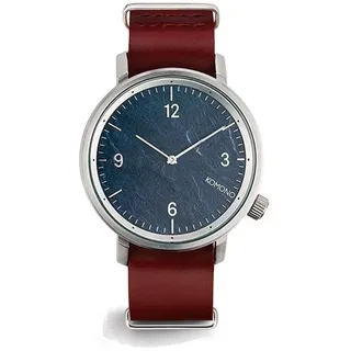 Komono Kom Uhr - Silver / Garnet / Multicolored - One Size