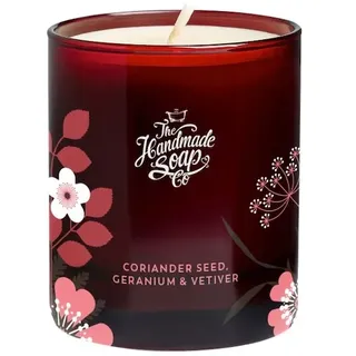 The Handmade Soap Coriander Seed, Geranium & Vetiver Soy Candle 210 g