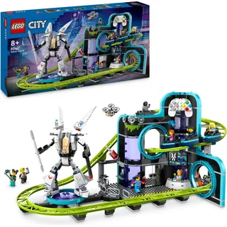 LEGO City 60421 Achterbahn mit Roboter-Mech