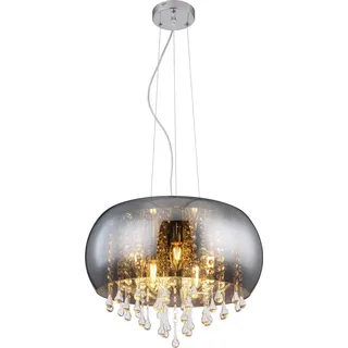 GLOBO Lighting Hängeleuchte KALLA DH 44x120 cm bunt Hängelampe - Bunt
