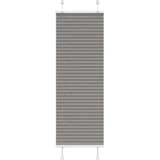 Plissee Anthrazit 50x150 cm Stoffbreite 49,4 cm Polyester - Grau