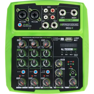 Pronomic Mini4 4-Kanal USB-Mischpult