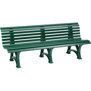 Blome Gartenbank BORKUM 4-Sitzer Länge 2000 mm - Grün