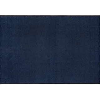 andiamo Fußmatte Easy - Schmutzfangmatte, Türmatte & Fussmatte für den Eingangsbereich - Läufer Flur nimmt Schmutz effektiv auf - 90 x 350 cm in Blau