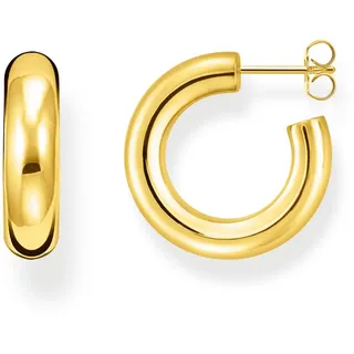 Thomas Sabo Creolen Chunky Klein 925er Sterlingsilber Gelbgold CR635-413-39